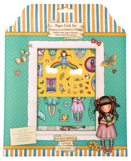 Studio Light Gorjuss Essentials Craft Set-Nr. 04, Paper, Stickers & Vellum 5A0023ND-1G6KT - 8713943150122