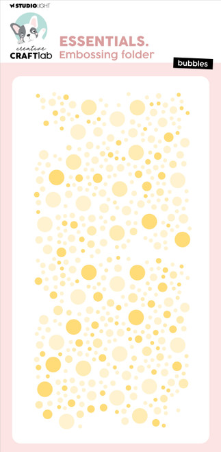 Studio Ligth Essentials Embossing Folder -Nr. 20, Bubbles 5A0023N7-1G6NL - 8713943151389