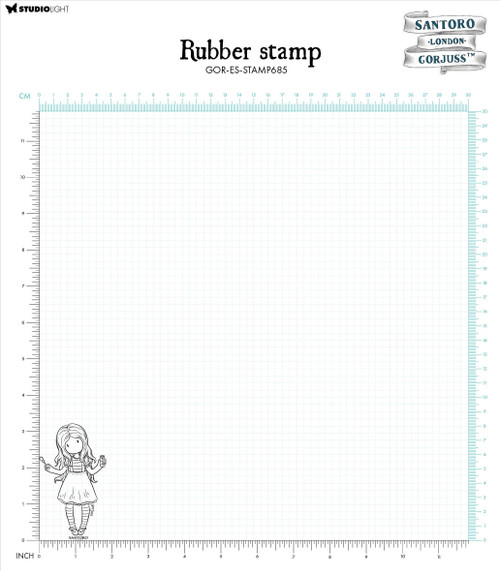 Studio Light Gorjuss Essential Cling Stamp-Nr. 685, Living In A Bubble 5A0023NB-1G6NP