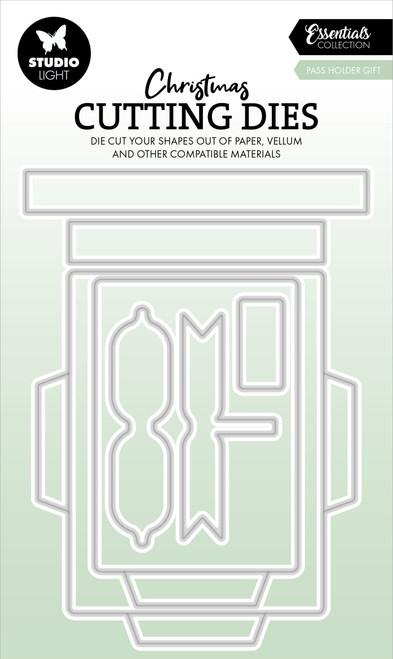 Studio Light Essentials Cutting Die-Nr. 845, Pass Holder Gift - 5A0023HK-1G6LB - 8713943152690