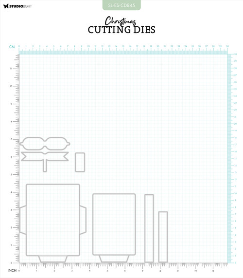 Studio Light Essentials Cutting Die-Nr. 845, Pass Holder Gift - 5A0023HK-1G6LB