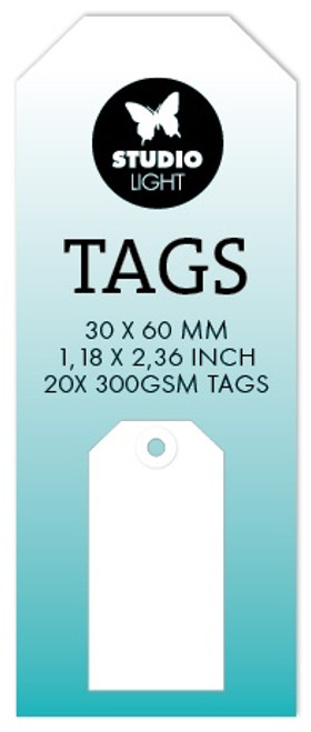 Studio Light Consumables Tag Pad 20/Pkg-Nr. 05, Small 5A0023KV-1G6JZ - 8713943151693