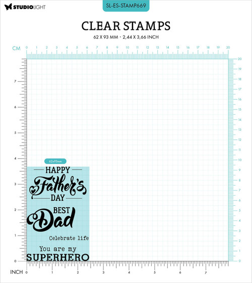 Studio Light Essentials Clear Stamps-Nr. 669, Father's Day 5A0023MM-1G6N6