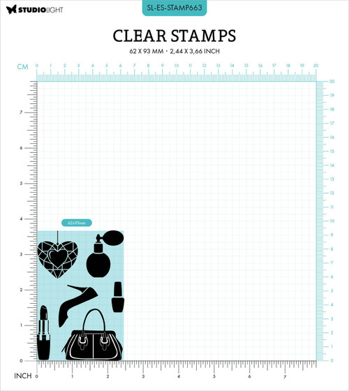 Studio Light Essentials Clear Stamps-Nr. 663, Gifts For Her - 5A0023JP-1G6LR
