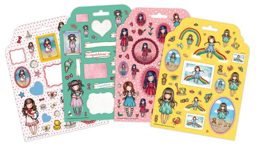 Studio Light Gorjuss Essentials Stickers-Nr. 20, 4X3 Designs - 5A0023GS-1G6HQ