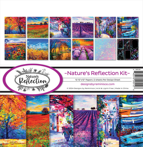 Reminisce Collection Kit 12"X12"-Nature's Reflection - 5A0023WK-1G712 - 840310205128
