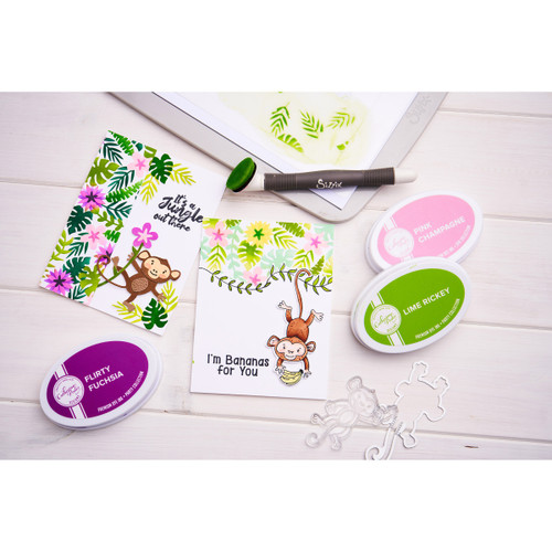 Catherine Pooler X Sizzix Bundle 1-Going Wild for Bananas Die & Stamp Set 5A0022Q4-1G5PX