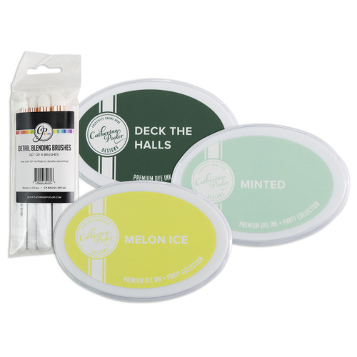 Catherine Pooler X Sizzix Bundle 4-The Greens Ink Pads 5A0022Q7-1G5Q0 - 726465296887
