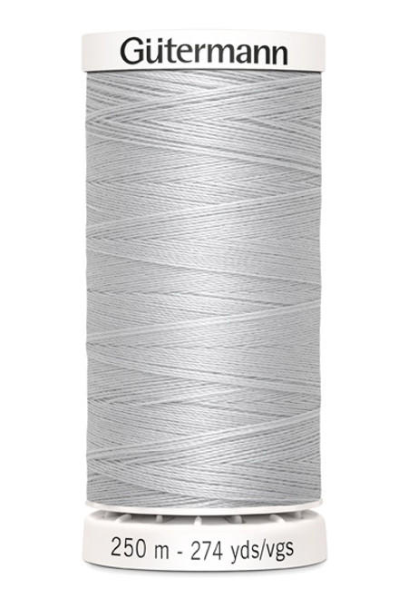 Gutermann Sew-All Thread 274yd-Silver 250P-1G74J - 077780009004