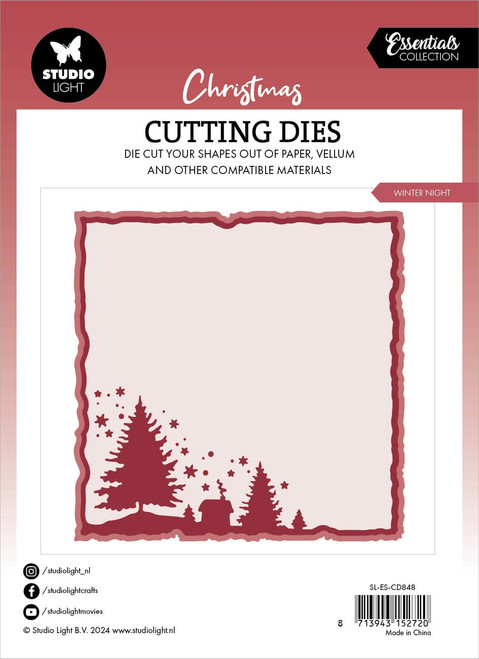 Studio Light Essentials Cutting Die-Nr. 848, Winter Night 5A0023JD-1G6JS