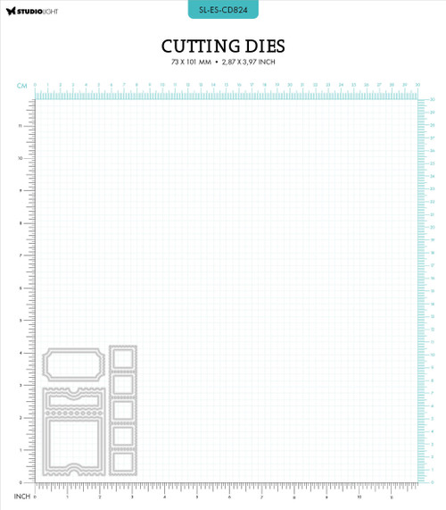 Studio Light Essentials Cutting Die-Nr. 824, Small Tickets 5A0023JM-1G6JT