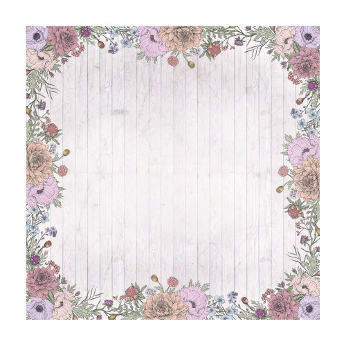 3 Pack - Little Birdie Cardstock Pack 12"X12" 12/Pkg-Botanical Garden - CR87143 3 Pack - Little Birdie Cardstock Pack 12"X12" 12/Pkg-Botanical Garden - CR87143