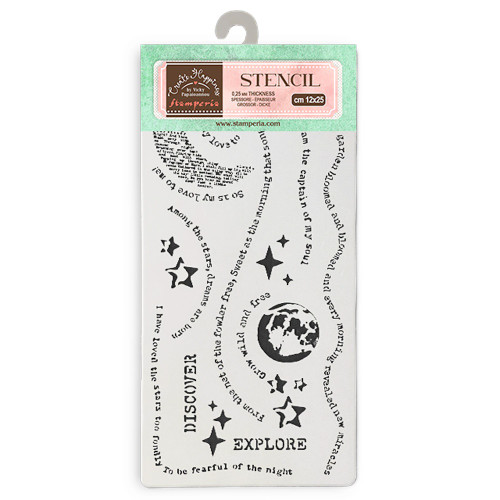 3 Pack - Stamperia Stencil 4.92"X9.84"-Create Happiness Secret Diary Dream - 5A0022RM-1G5RR - 5993110034063