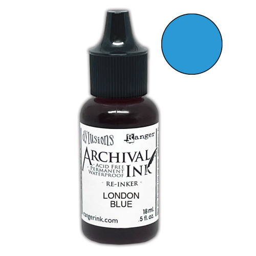 3 Pack - Dyan Reaveley Dylusions Archival Reinkers-London Blue - 5A0024LJ-1G7XL - 789541085300