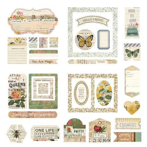 3 Pack - PhotoPlay Ephemera Cardstock Die-Cuts-Everyday Junque - 5A002578-1G85S