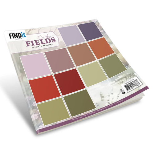 3 Pack Find It Trading Berries Beauties Paper Pack 8"X8" 12/Pkg-Solid Colors, On The Fields 5A002585-1G86H - 8718715137837