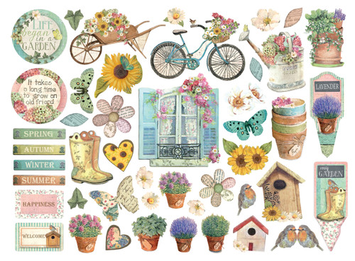 Stamperia Die-Cuts-Garden 5A0022QZ-1G5QC