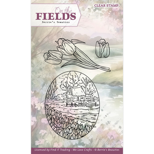 Find It Trading Berries Beauties Clear Stamps-Tulip, On The Fields - 5A00257X-1G86B - 8718715137844