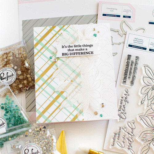 Pinkfresh Studio Clear Stamp Set 4"X6"-Delighted For You - 5A0025GF-1G87K