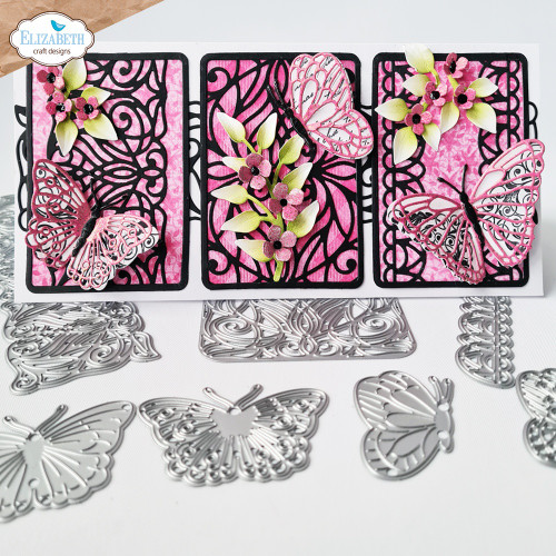 Elizabeth Craft Metal Die-Florals 28 - 5A00257J-1G860 Elizabeth Craft Metal Die-Florals 28 - 5A00257J-1G860