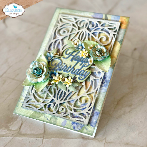 Elizabeth Craft Metal Die-Florals 28 - 5A00257J-1G860 Elizabeth Craft Metal Die-Florals 28 - 5A00257J-1G860