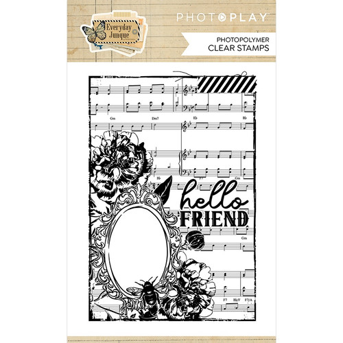 PhotoPlay Photopolymer Clear Stamps-Background, Everyday Junque - 5A00257B-1G85R - 709388346136