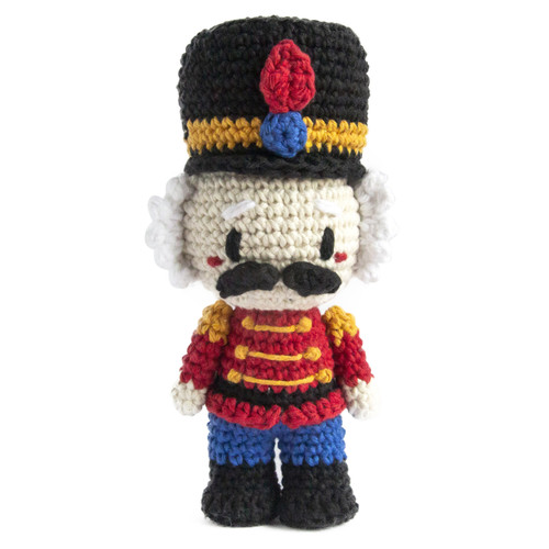 Hoooked Amigurumi DIY Kit W/Eco Barbante Yarn-Nutcracker Fritz - 5A0023X7-1G743