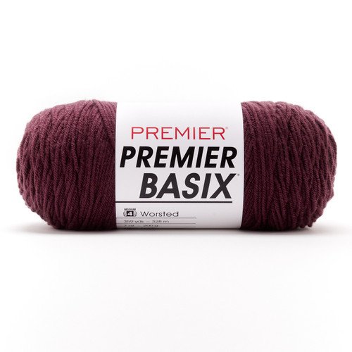 Premier Basix Yarn-Merlot 1115-1G94C - 840166837788