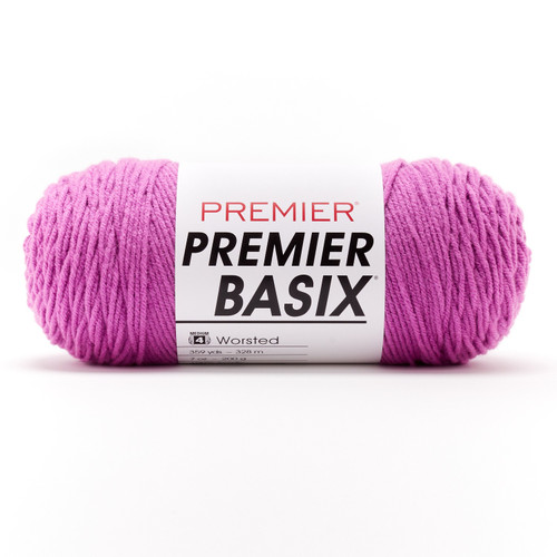 Premier Basix Yarn-Orchid - 1115-1G94H - 840166837795 Premier Basix Yarn-Orchid - 1115-1G94H - 840166837795