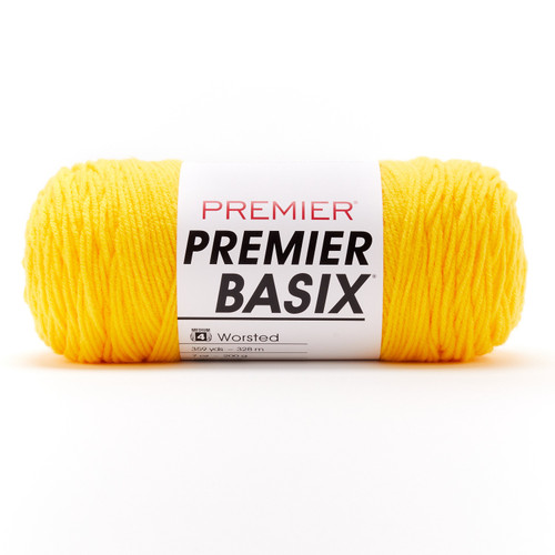 Premier Basix Yarn-Sunny - 1115-1G94G - 840166837764 Premier Basix Yarn-Sunny - 1115-1G94G - 840166837764