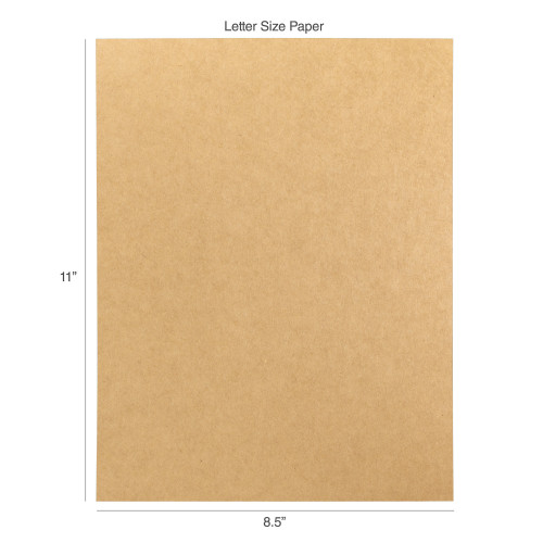 2 Pack - Harmony Hues 65# Cardstock 8.5"X11" 100/Pkg-Kraft - A50022P5-G15NP 2 Pack - Harmony Hues 65# Cardstock 8.5"X11" 100/Pkg-Kraft - A50022P5-G15NP