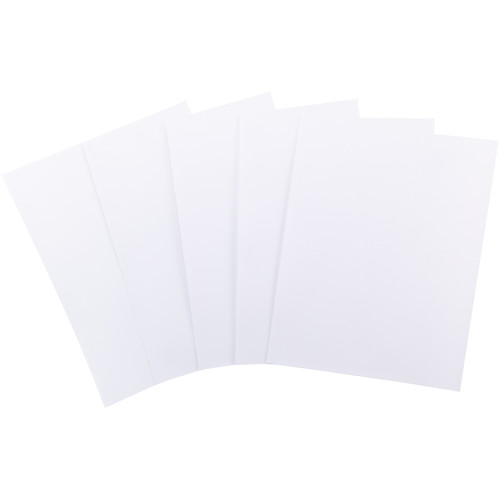 2 Pack - Harmony Hues 65# Cardstock 8.5"X11" 100/Pkg-Brilliant White - A50022NW-G15PV