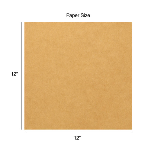 3 Pack - Harmony Hues 65# Cardstock 12"X12" 50/Pkg-Kraft - A50022PF-G15PB