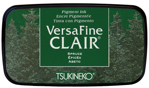 3 Pack VersaFine Clair Ink Pad-Spruce VFCLA-1G8KF - 712353465534