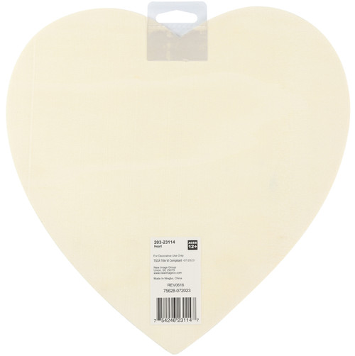 CousinDIY Unfinished Wood Shape-Heart - 20323114 CousinDIY Unfinished Wood Shape-Heart - 20323114