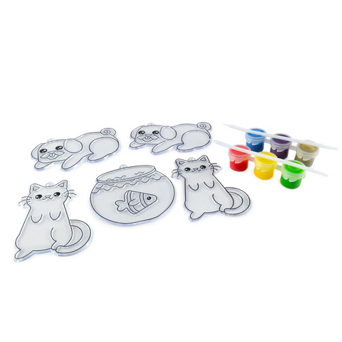 CousinDIY Suncatcher Kit-Pets, Makes 5 - 40002497