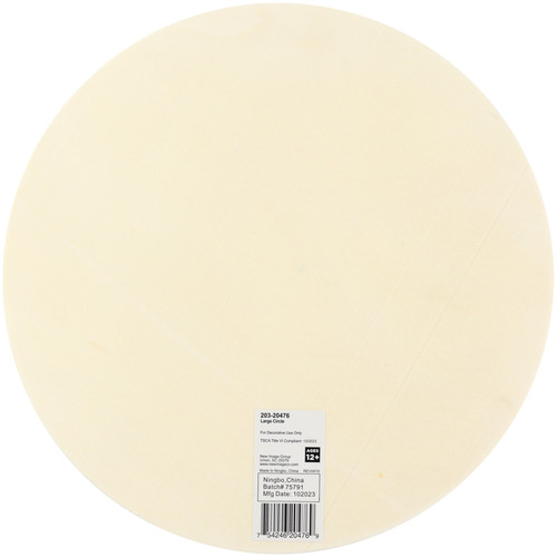 12 Pack - CousinDIY Unfinished Wood Shape-Circle - 20320476 12 Pack - CousinDIY Unfinished Wood Shape-Circle - 20320476