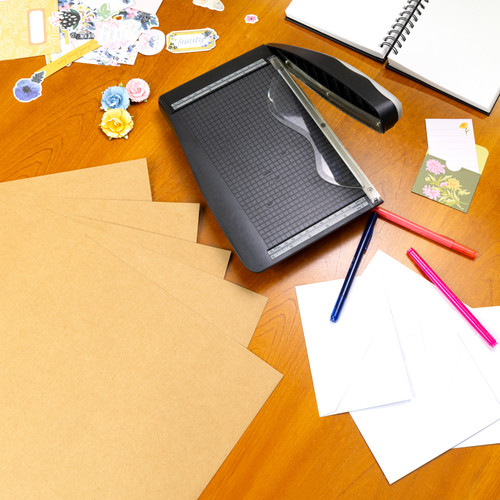 Harmony Hues 65# Cardstock 8.5"X11" 100/Pkg-Kraft - A50022P5-G15NP Harmony Hues 65# Cardstock 8.5"X11" 100/Pkg-Kraft - A50022P5-G15NP