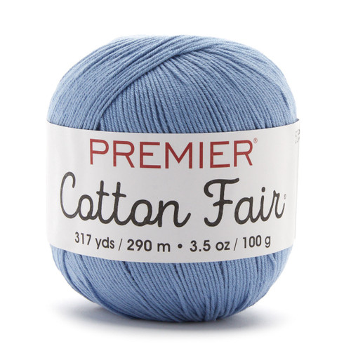 3 Pack Premier Cotton Fair Yarn-Chambray 27-1G8XR - 840166822753