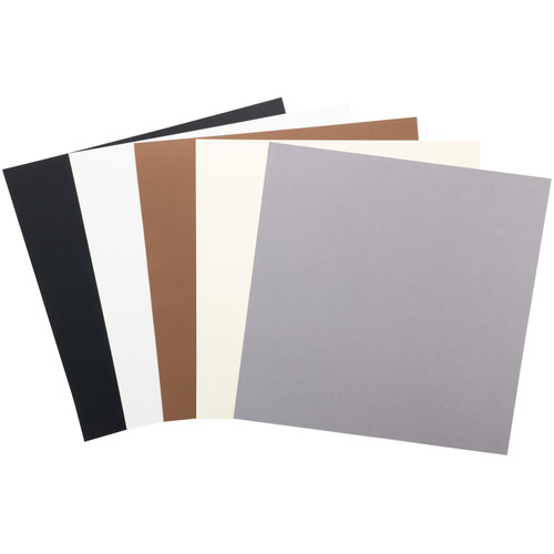 Harmony Hues 65# Cardstock 12"X12" 50/Pkg-Neutral - A50022PX-G15PS