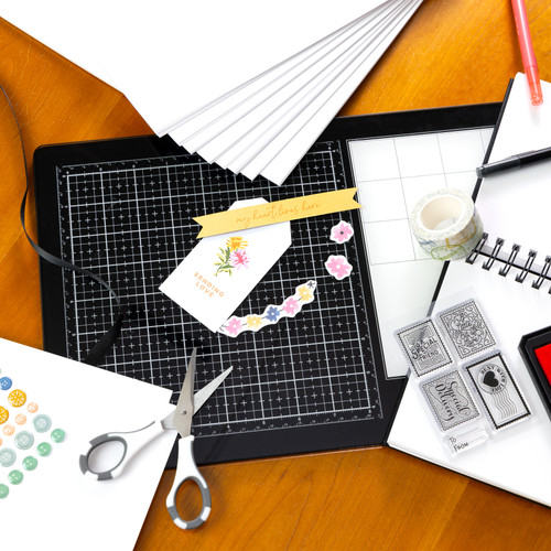 Harmony Hues 65# Cardstock 8.5"X11" 100/Pkg-Brilliant White - A50022NW-G15PV Harmony Hues 65# Cardstock 8.5"X11" 100/Pkg-Brilliant White - A50022NW-G15PV