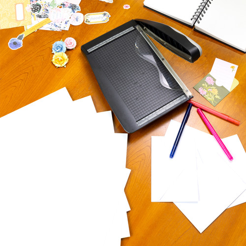 Harmony Hues 65# Cardstock 8.5"X11" 100/Pkg-Brilliant White - A50022NW-G15PV Harmony Hues 65# Cardstock 8.5"X11" 100/Pkg-Brilliant White - A50022NW-G15PV