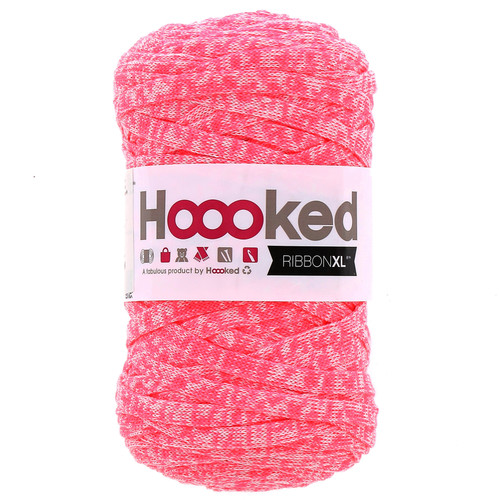 3 Pack Hoooked Ribbon XL NeonRadical Rose 5A0026QD-1G94R - 8719874832120