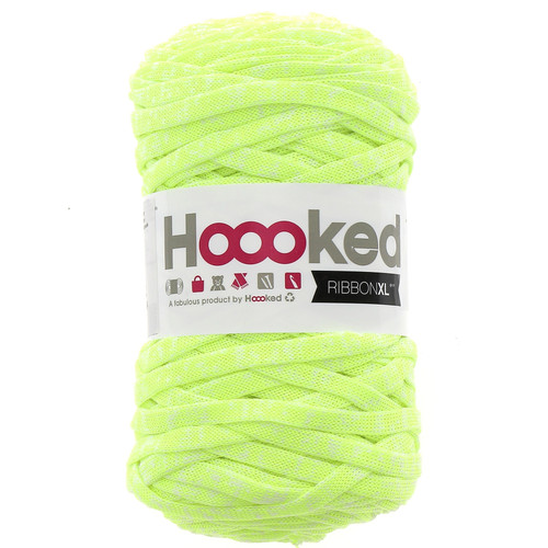 3 Pack - Hoooked Ribbon XL Neon- Laser Lemon - 5A0026QD-1G94V - 8719874832106
