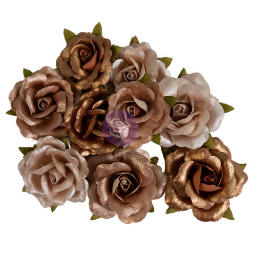 3 Pack Prima Marketing Paper Flowers 9/Pkg-Beautiful Calm, Nature Academia 5A0026TB-1G97N - 655350671341