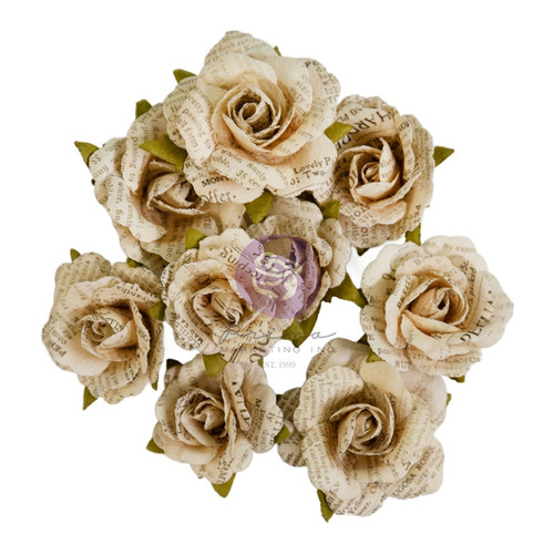 3 Pack Prima Marketing Paper Flowers 9/Pkg-Unearthed, Nature Academia 5A0026T7-1G97Z - 655350671280