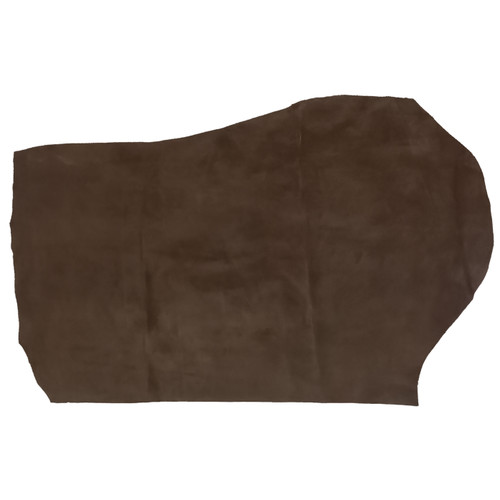 Realeather Crafts Suede Splits-Chocolate - 5A00279D-1G9KN