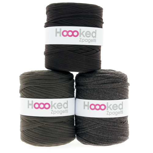 Hoooked Zpagetti Yarn- Brown shades - ZP00-G1958 - 8718503944975