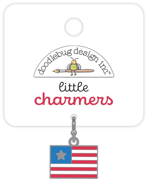 Doodlebug Little Charmers-Stars & Stripes, Hometown USA 5A0026V8-1G98W - 842715085176