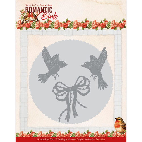 Find It Trading Berries Beauties Die-Romantic Birds - 5A00274Y-1G9GJ - 8718715138131